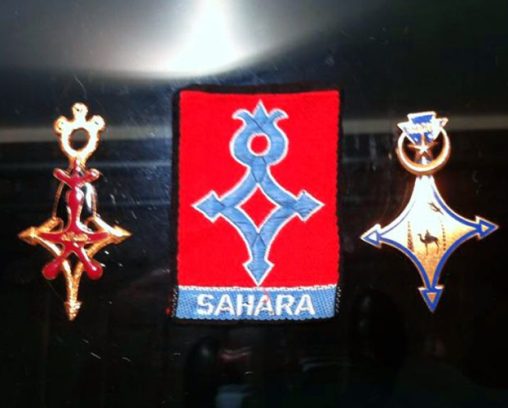Médailles et écusson SAHARA